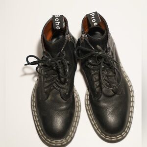 Proenza Schouler Black Textured women’s  Boots